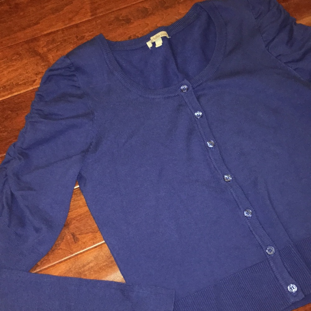 Royal blue cardigan